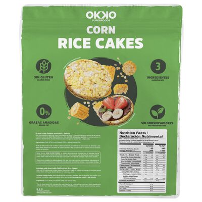 Galleta de Maíz con Arroz y Quinoa 136 g Okko