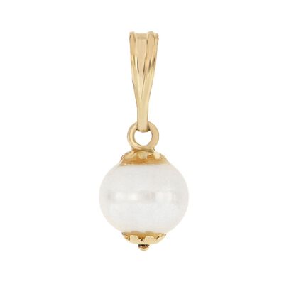 Dije HERS Perla Natural 14k