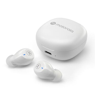 Audífonos Inalámbricos Motorola Moto Buds Blancos
