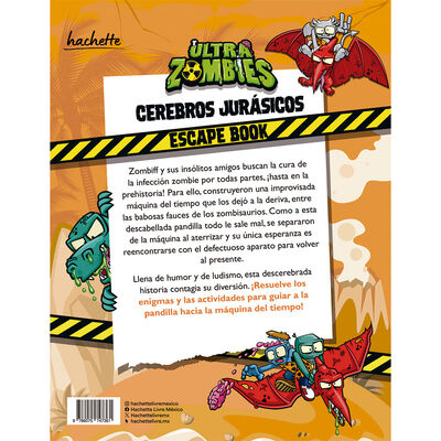 Ultrazombies. Cerebros Jurásicos Escape Book