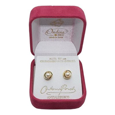 Arete Ondina Perla 5 MM