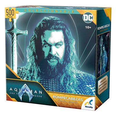 Rompecabezas Coleccionable Aquaman 500 piezas