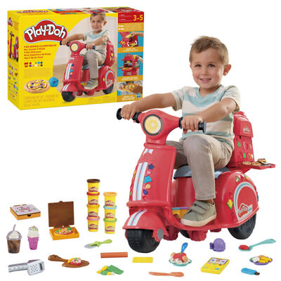 Moto Scooter Play-doh Repartidor de Pizzas