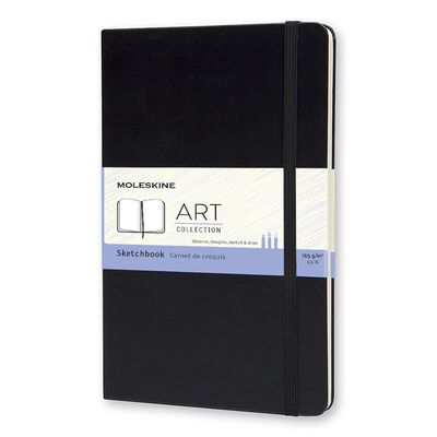 Block de dibujo grande negro