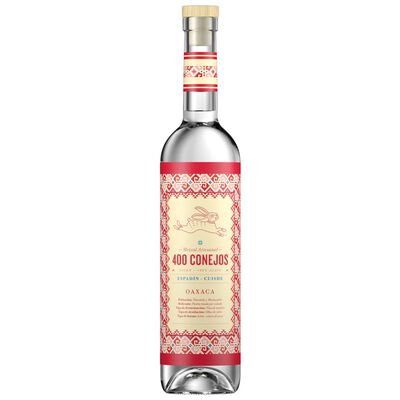 Mezcal Artesanal 400 Conejos Espad&iacute;n - Cuishe Oaxaca 700ml