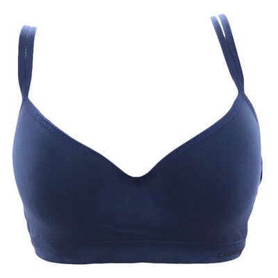 Brassiere Carnival Deportivo con varilla modelo 23780 talla 32B color marino dama