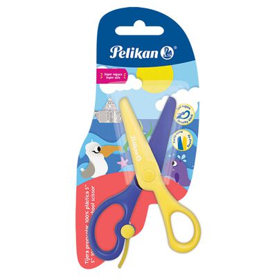 Tijera pl&aacute;stica de preescolar Pelikan