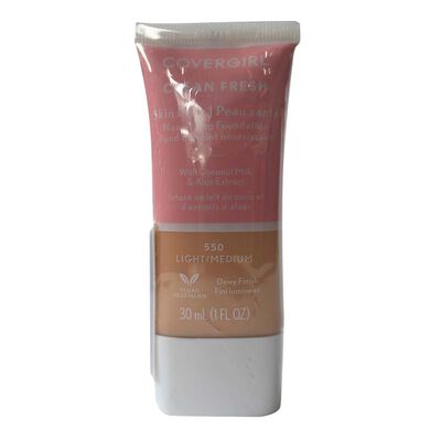 Covergirl Clean Fresh Base de Maquillaje Vegana 550 Light/ Medium