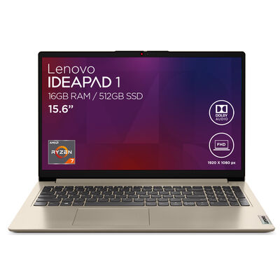 Laptop Lenovo Ideapad 1 Ryzen 7 16 GB RAM 512 GB