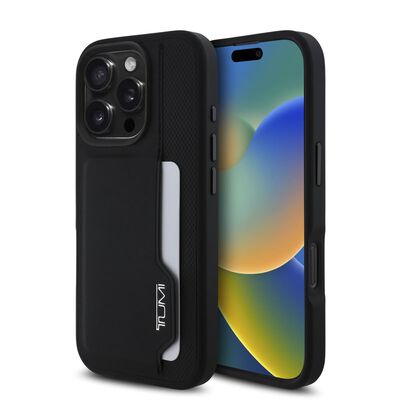 Funda de Piel Tumi Tarjetero Para iPhone 16 Pro Max