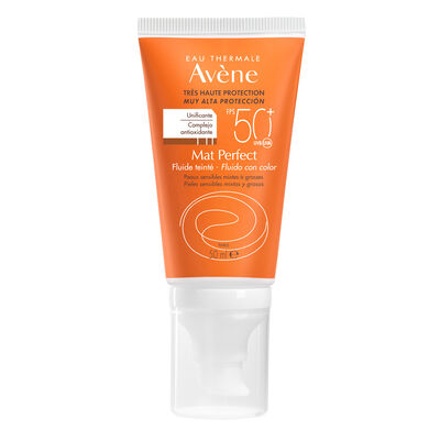 Avène Fluido Solar Mat Perfect Toque Seco con Color 50ml