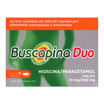 Buscapina 10mg Duo 10 tabs