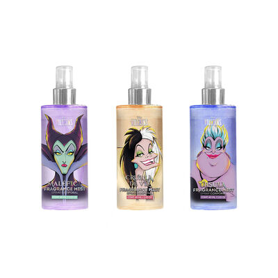 Set Body Mist con Glitter Villanas 3 piezas