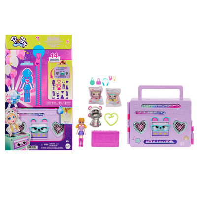 Polly Pocket Set de Juego Fiesta Disco Fashion Reveal&trade;