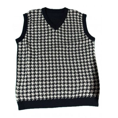 Chaleco Cuello V Talla Grande Bruno Magnani para Hombre