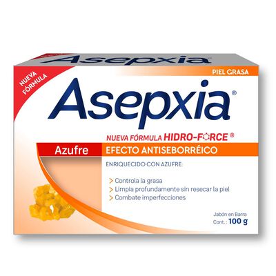 Asepxia Jabón Azufre 100 g