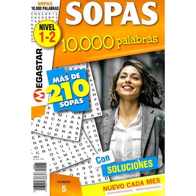 Revista Sopas 10,000 Palabras Megastar