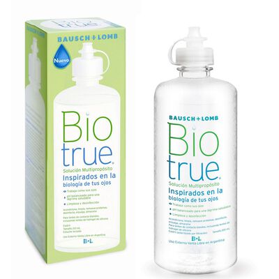 Soluci&oacute;n BioTrue Multiprop&oacute;sito Bausch & Lomb