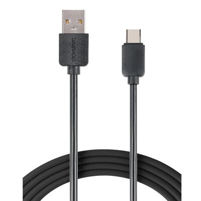 Cable Daewoo Tipo C a USB Negro