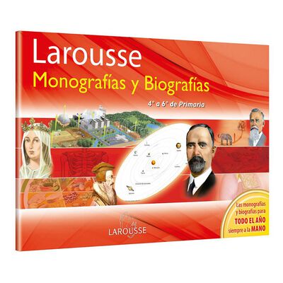 Monograf&iacute;as y Biograf&iacute;as 4 a 6 de primaria