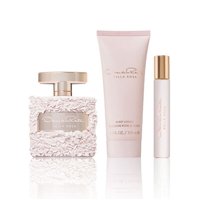 Fragancia Oscar de la Renta 3pc B Rosa Edp 1 para Mujer
