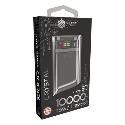 Power Bank 10,000 mah Crystal