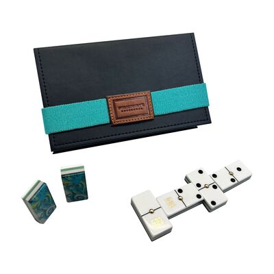 Dominó profesional FRENGIE 4 capas tipo libro multicolor