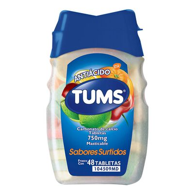 Pastillas TUMS Extra Anti&aacute;cido Surtido 24 Unidades