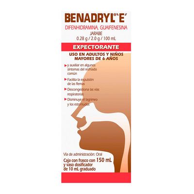 Benadryl E jarabe 150 ml