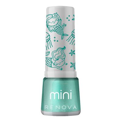 Esmalte Renova Mini Mellanie N&aacute;car Verde Aqua