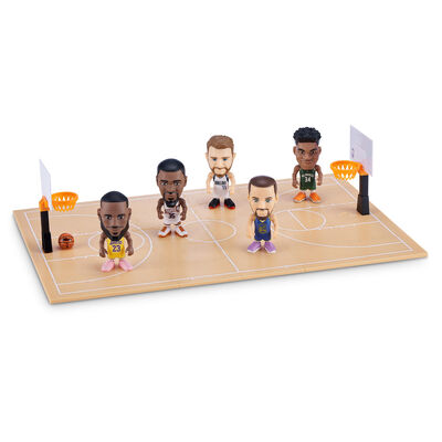 Figura Coleccionable Sorpresa ZURU de Jugadores de la NBA con Accesorios Incluidos