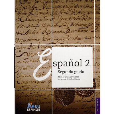 Espa&ntilde;ol 2 Serie Aqua Segundo Grado