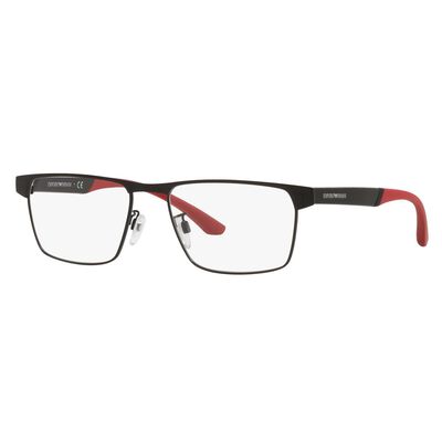 Armazón Emprio Armani en metal negro
