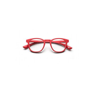 Lentes Reader matt red  +3.00