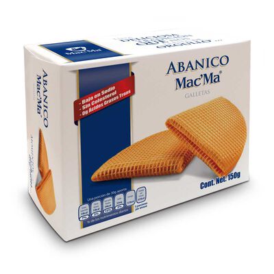 Galletas Abanico Mac' Ma 150g