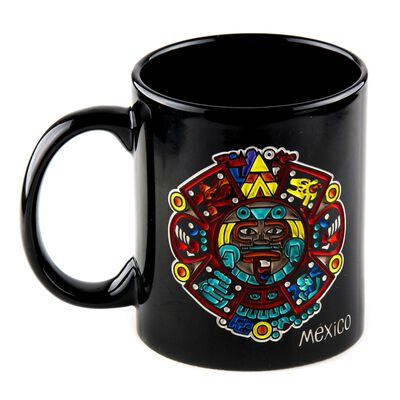 Taza calendario azteca SG Promocionales