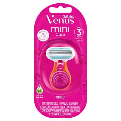 Rastrillo Reutilizable Gillette Venus Mini Care Snap para Mujer 1 unidad