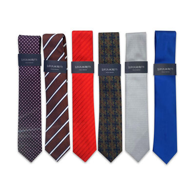 Corbata Lucca Moretti multicolor para hombre