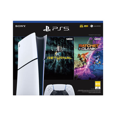 Consola PlayStation®5 (Modelo Slim) Con 2 Juegos - Versión Digital