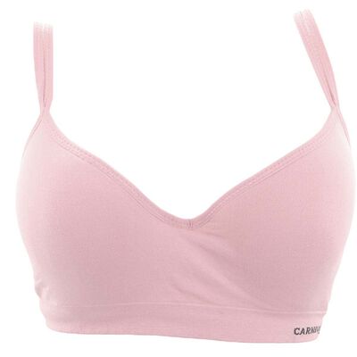 Brassiere Carnival Deportivo con varilla modelo 23780 talla 38B color rosa dama