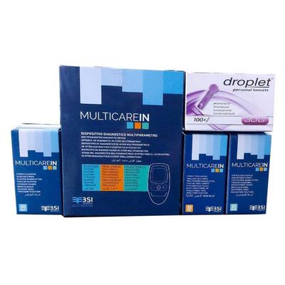 Kit colesterometro 3 en 1 Multicare In