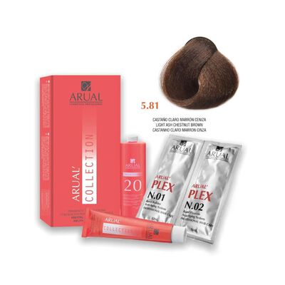 Arual Tinte # 5.81 Castaño Claro Marrón Ceniza
