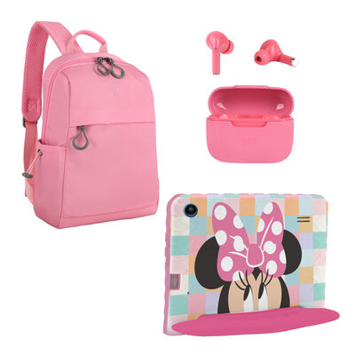 Tableta Combo Crossbody y Audífonos Minnie STF