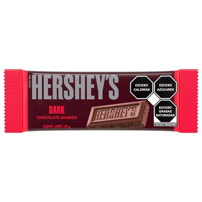 HERSHEYS Barra de Chocolate Dark Pleg