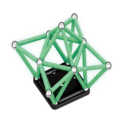 Set Aprendizaje STEM Edición Glow de Geomag 60 Piezas