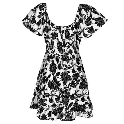 Vestido Corto con Olanes Philosophy Talla Grande para Mujer