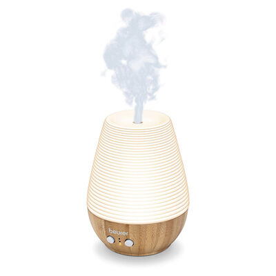 Difusor de Aroma de Bambú y Porcelana Beurer