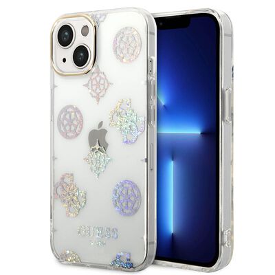 Funda Guess Electroplated Blanca para iPhone 14 Pro