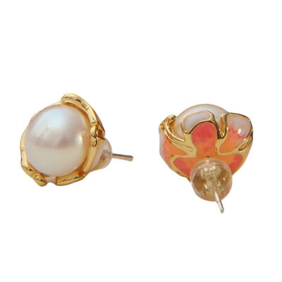 Broquel Perla Ba&ntilde;o de Oro Dorado Ablime