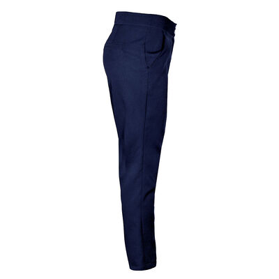 Pantalón Recto con Cinturón Philosophy Color Azul Obscuro Talla Grande para Mujer
